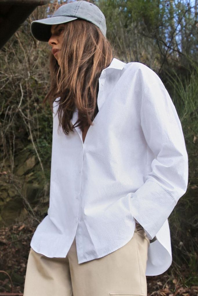 Camisa blanca de Zara