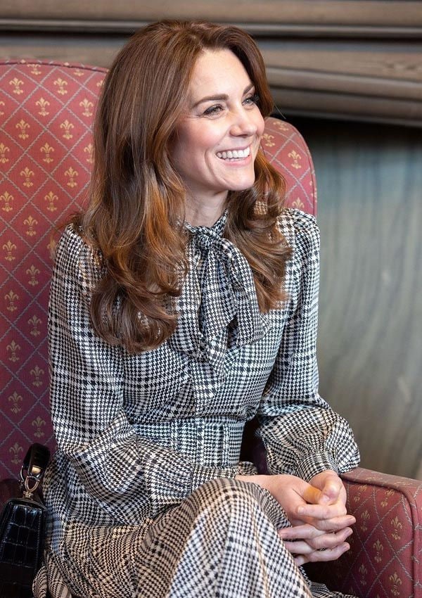 kate middleton blazer cuadros