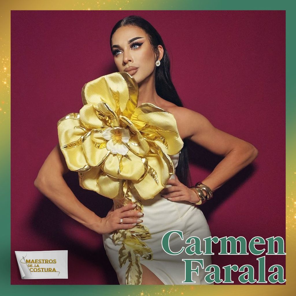 Carmen Farala, concursante de "Maestros de la Costura Celebrity 1"