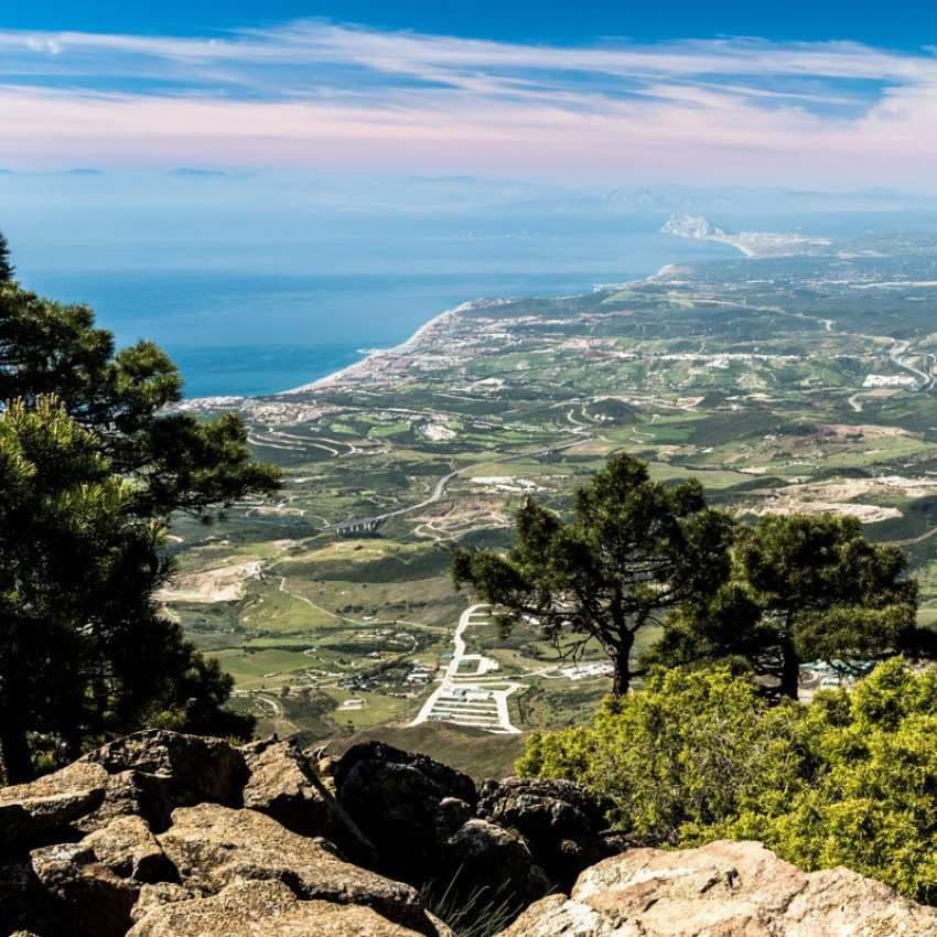 Panorámica de Sierra Bermeja.