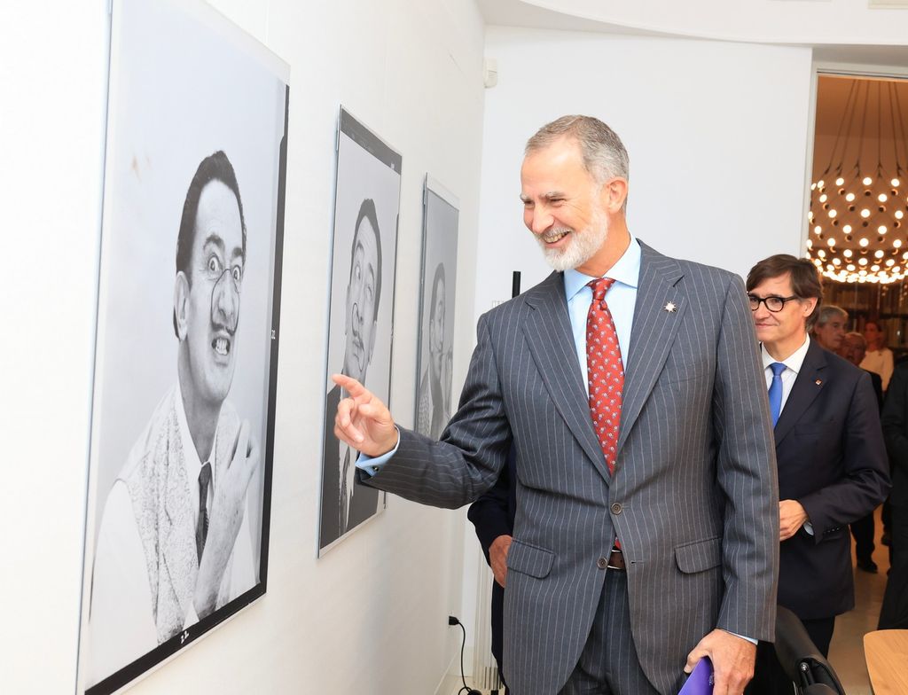 Felipe Vi en la Casa Museo Dalí