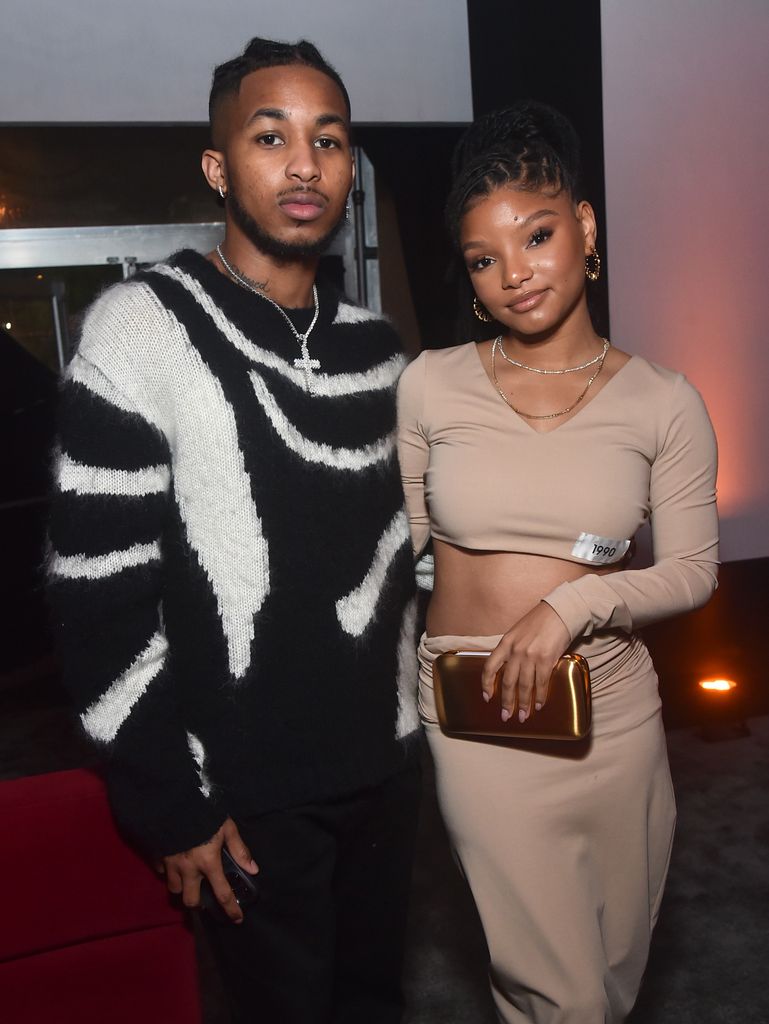 Halle Bailey y DDG en la fiesta de después del estreno de "Creed III" 2023