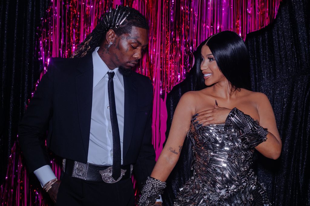 Cardi B y Offset en los premios MTV 2023 Video Music Awards