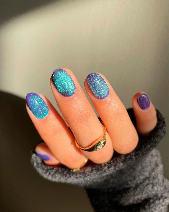 un nail art a