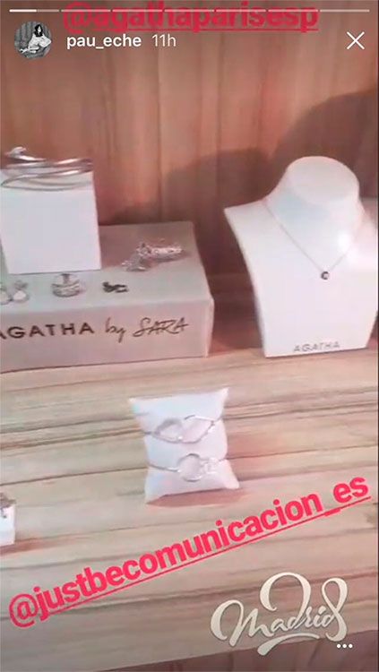 Paula Echevarría comparte las creaciones de Sara Carbonero en Instagram