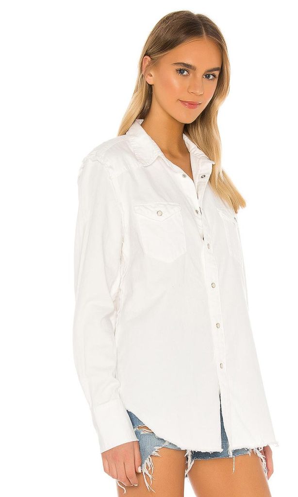 oversized cowboy shirt de la firma denimist