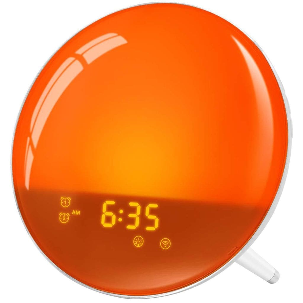 sunrise alarm clock wake up light de inlife