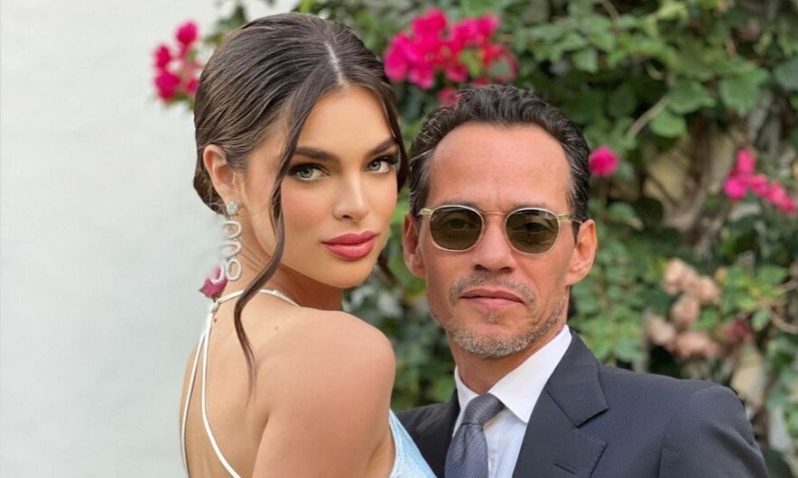 Marc Anthony brings girlfriend Nadia Ferreira to Brooklyn Beckham and Nicola Peltz’s wedding