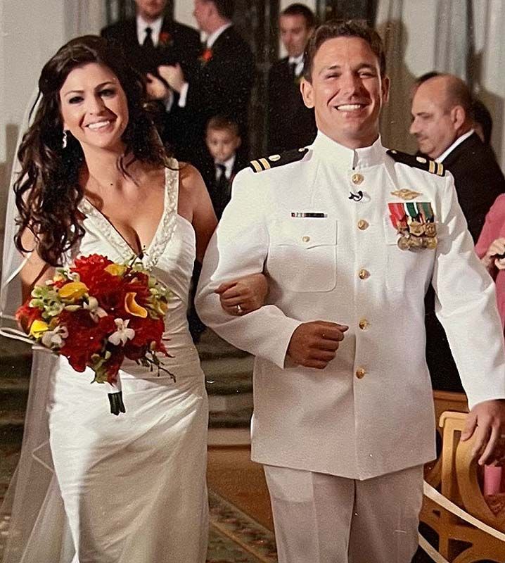 Casey DeSantis y Ron DeSantis