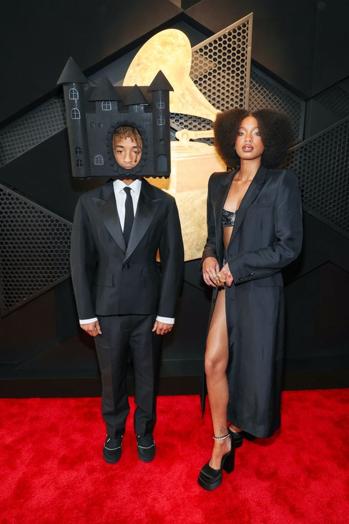 Jaden Smith and Willow Smith attend the 67th Annual GRAMMY Awards at Crypto.com Arena on February 02, 2025 in Los Angeles, California.  (Photo by Kevin Mazur/Getty Images for The Recording Academy)