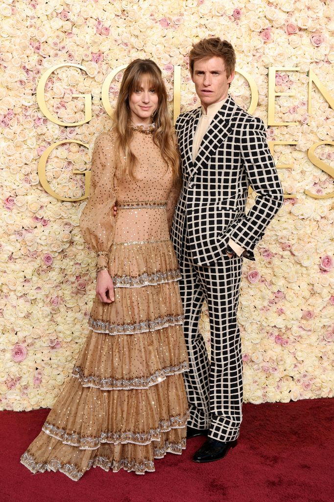 Hannah Bagshawe y Eddie Redmayne 