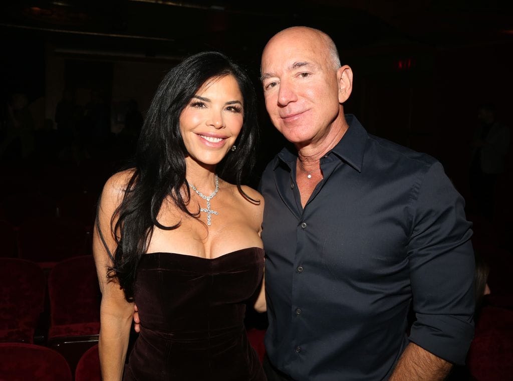 Lauren Sánchez y Jeff Bezos