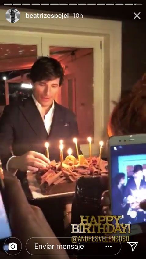 Cumpleaños Andrés Velencoso