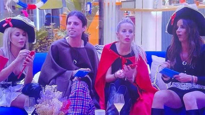 Albert Infante con sus compañeros en Gran Hermano VIP