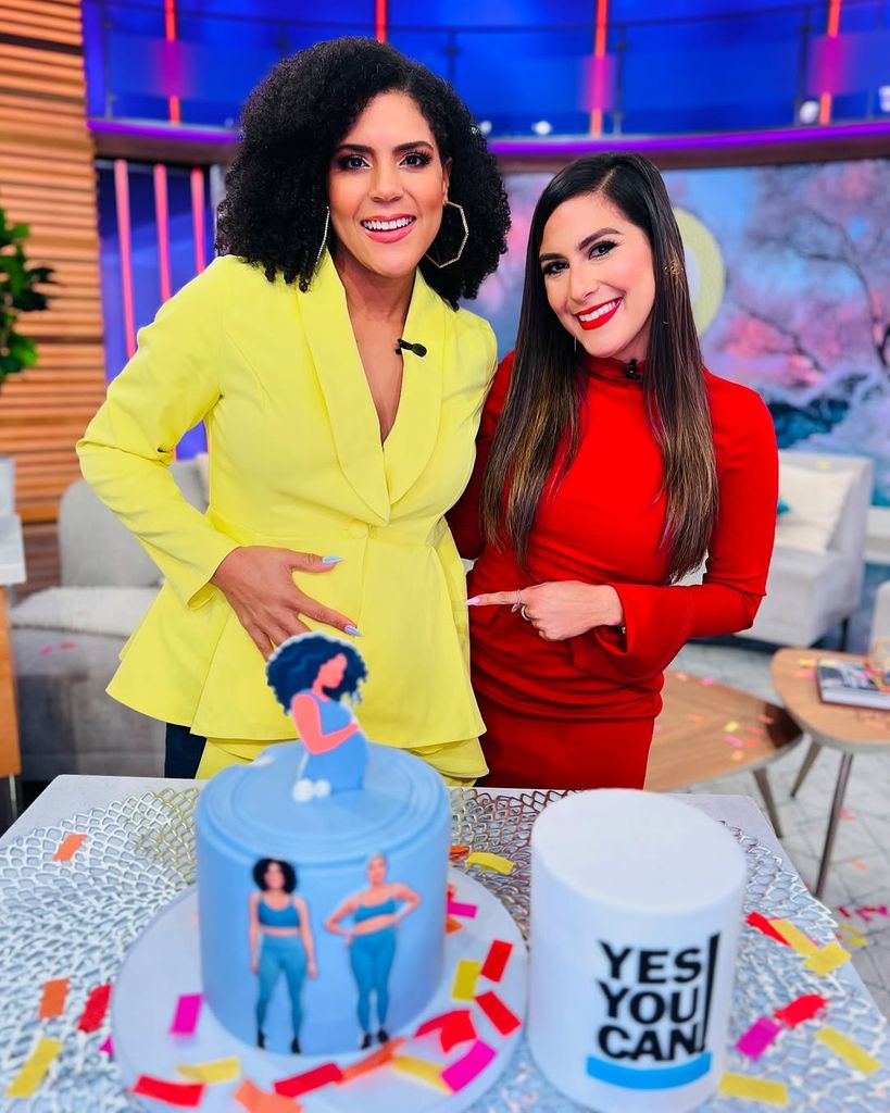 Francisca celebra junto a Jessica Segura su tercer embarazo 