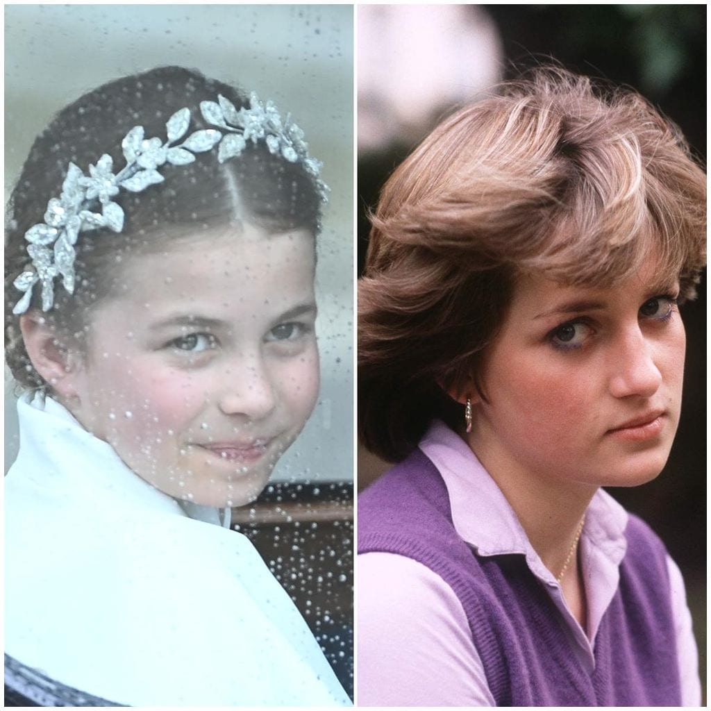 Princesa Charlotte y Lady Di