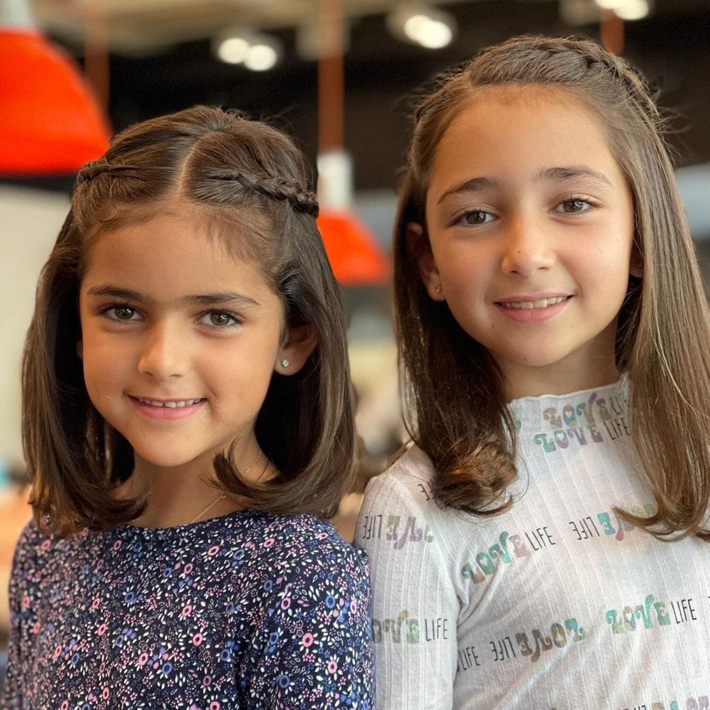 Mini Jacky y Caro, hijas de Jacky Bracamontes y Martín Fuentes