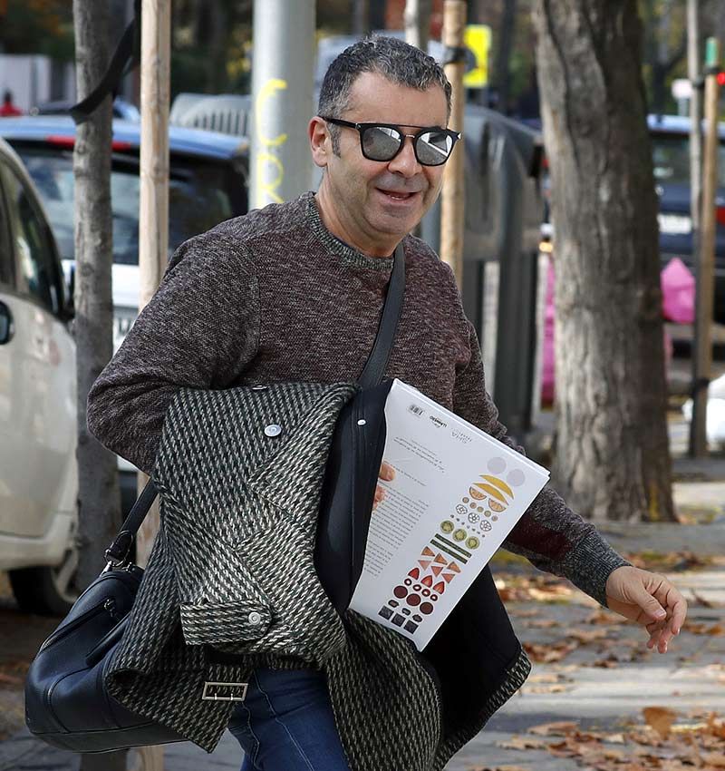 Jorge Javier Vázquez, sonriente horas antes de la nueva intervención