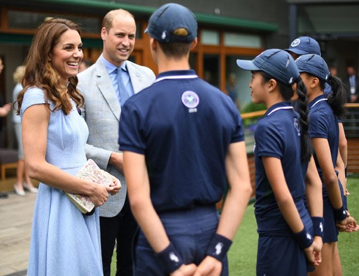 Los duques de Cambridge acuden con todos los Midldeton a la final masculina de Wimbledon