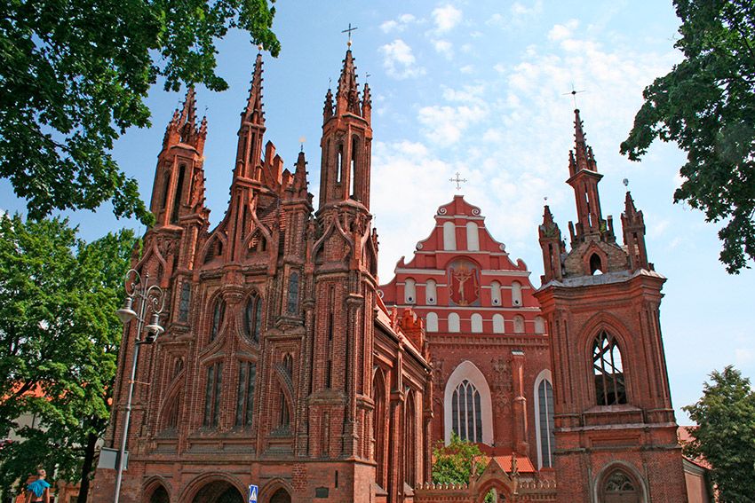 Imagen de la Iglesia de Santa Ana, Vilna 