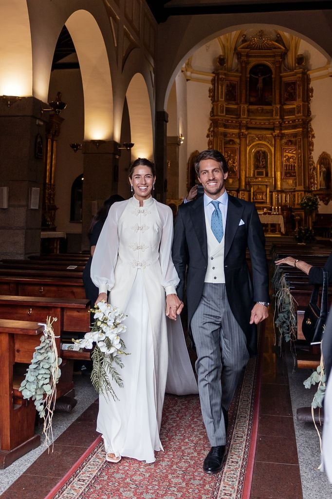 La boda de Ana y Quique en Madrid iglesia