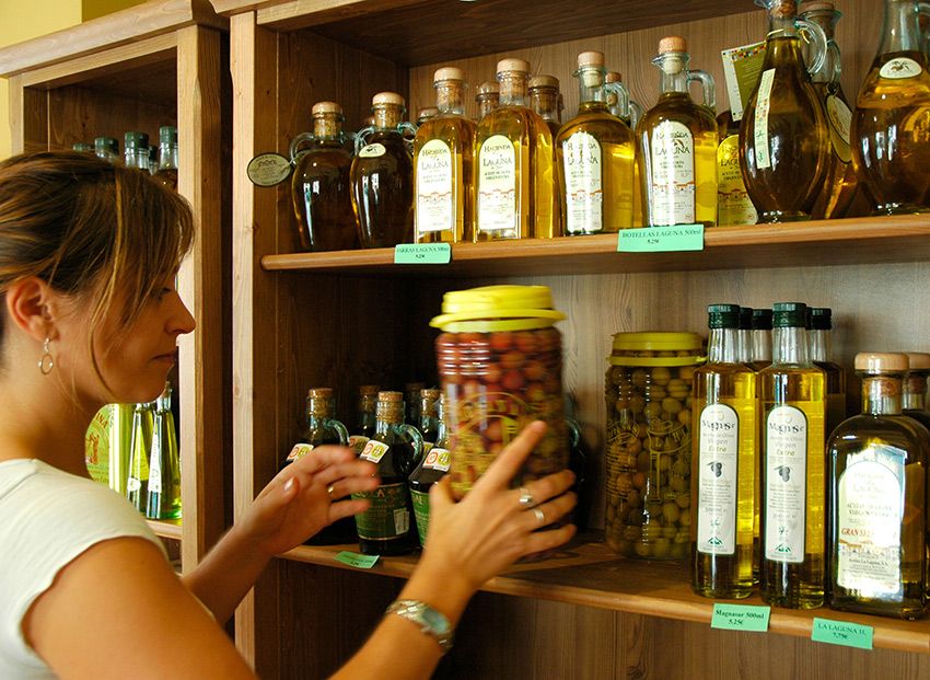 Tienda de aceite de oliva, Jaén