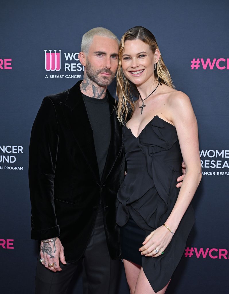 Meghan agradeció a Adam Levine y a Behati Prinsloo por ayudarla a cumplir una misión especial.