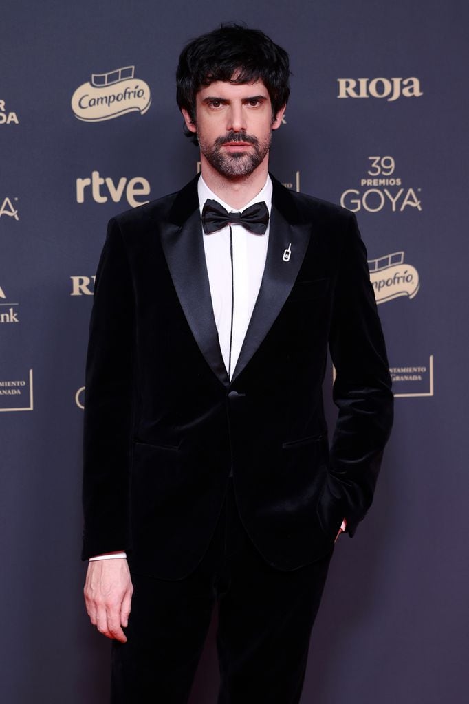 Francesco Carrilen la alfombra roja de los premios Goya 2025