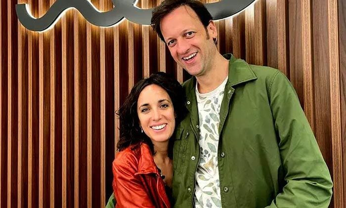 Edu Soto y su pareja Cristina Pascual Godoy