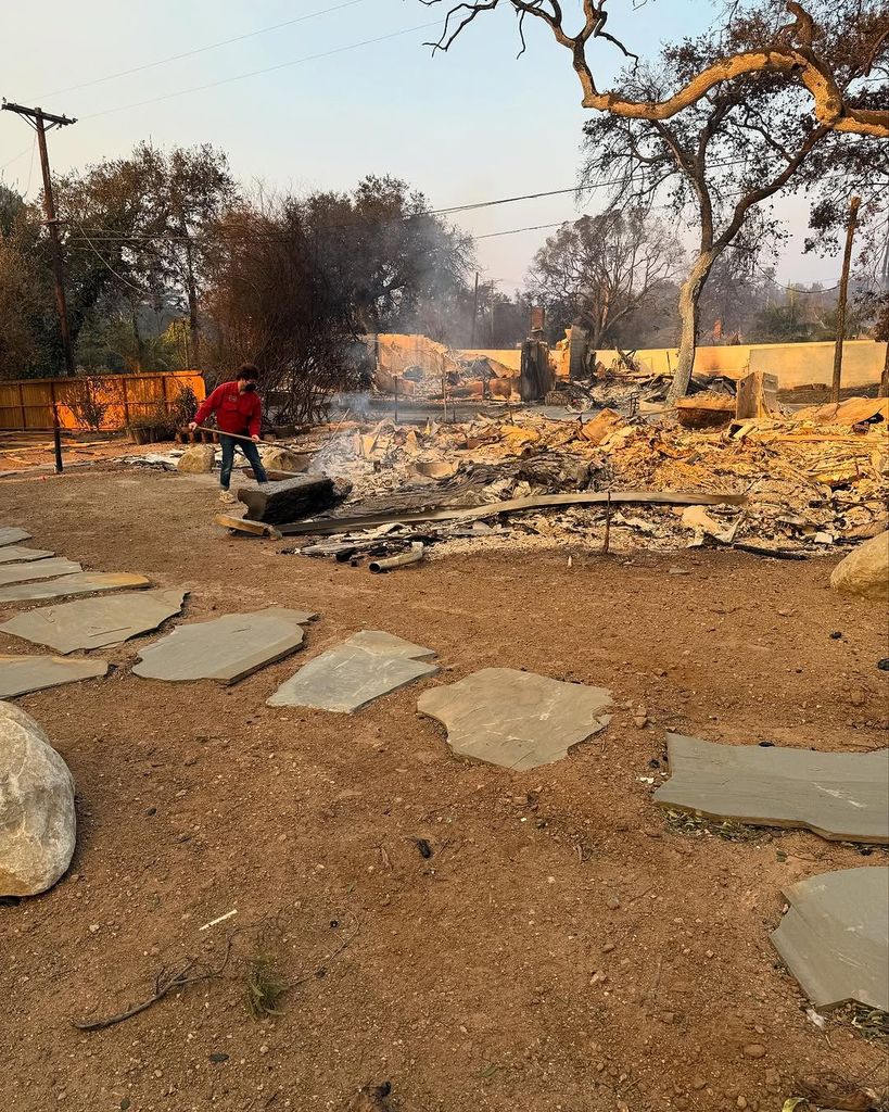 La casa de Mandy Moore tras los devastadores incendios de Los Ángeles