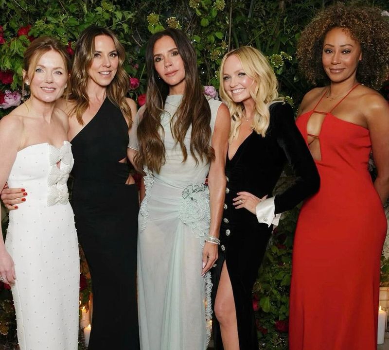 El reencuentro de las Spice Girls en el cumpleaños de Victoria Beckham