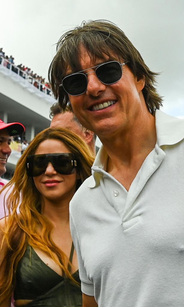 Shakira y Tom Cruise