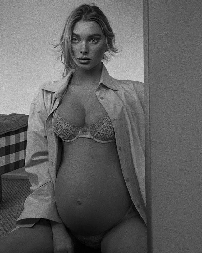 Elsa Hosk da a luz