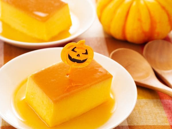 Puedes usar la calabaza para preparar un flan  