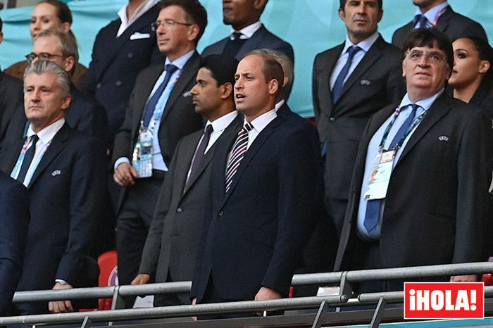 el principe guillermo en wembley