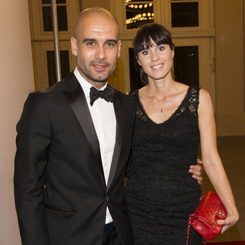 Pep Guardiola y Cristina Serra