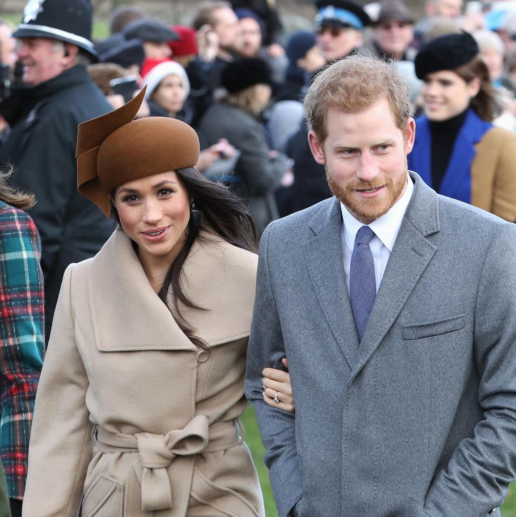 Meghan Markle and Prince Harry seen Christmas tree shopping