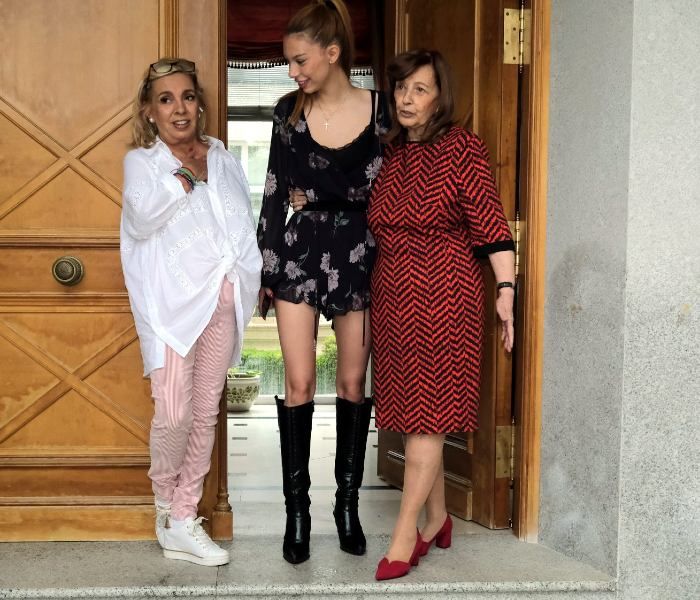 Carmen Borrego, Alejandra Rubio y María Teresa Campos