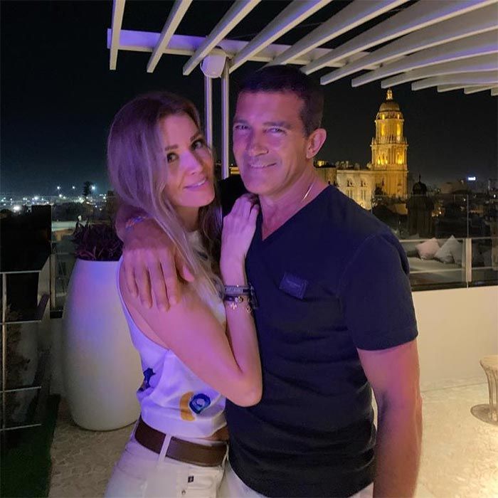 Antonio Banderas y Nicole Kimpel