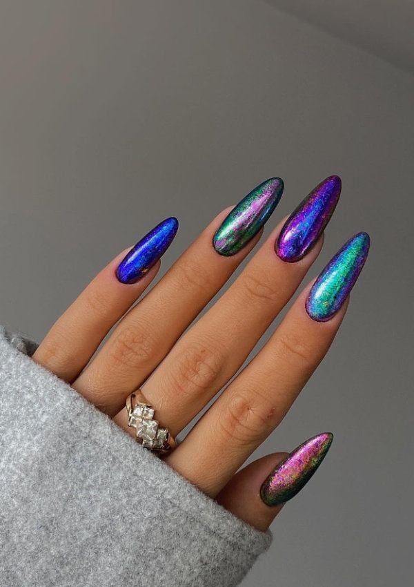 mermaid nails metalica