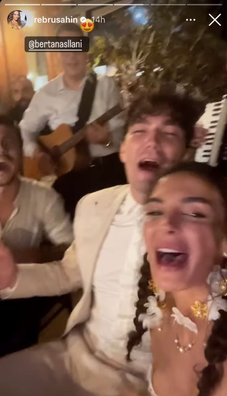 Boda Ebru Sahin y Cedi Osman