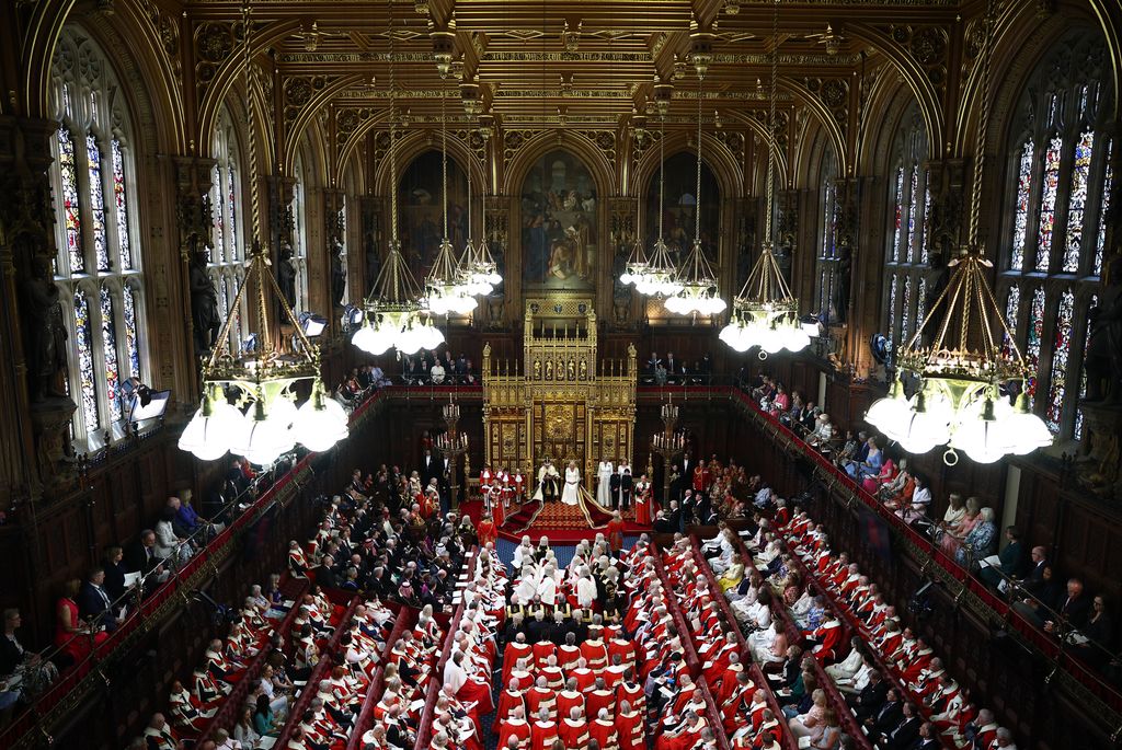 Imagen del Parlamento británico en la sesión extraordinaria que ha tenido lugar después del cambio de gobierno tras las elecciones generales del pasado 4 de julio