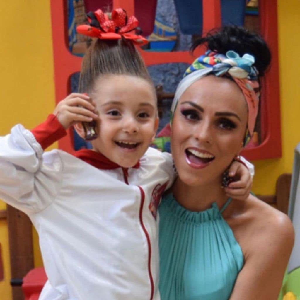 Ivonne Montero y su hija