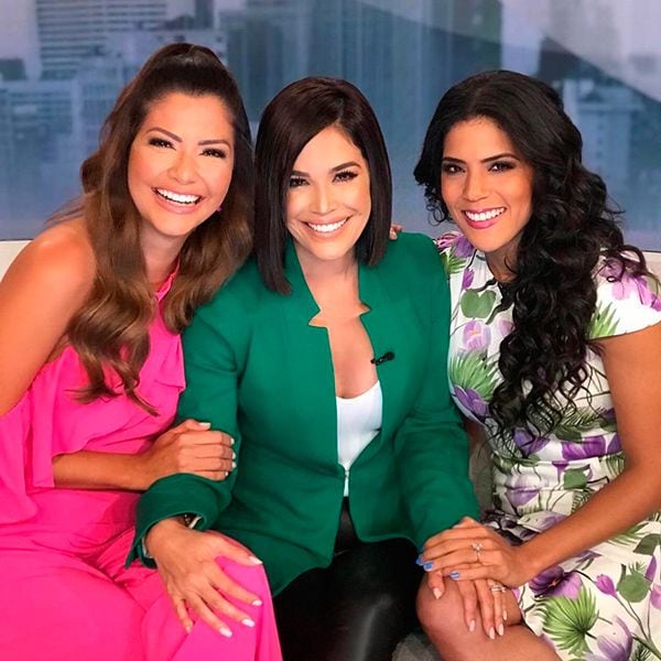 Ana Patricia Gámez, Karla Martínez y Francisca Lachapel