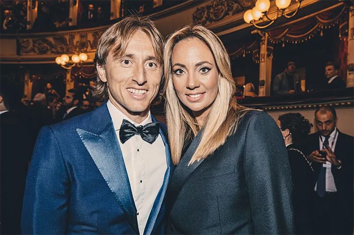 Luka Modric y Vanja Bosnic