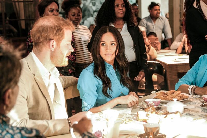 Meghan Markle y el príncipe Harry