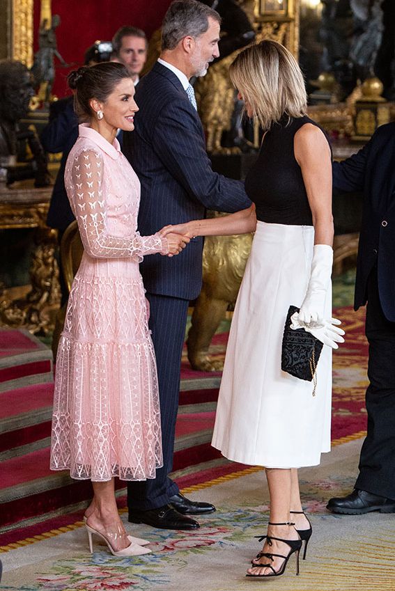 Susanna Griso y la reina Letizia