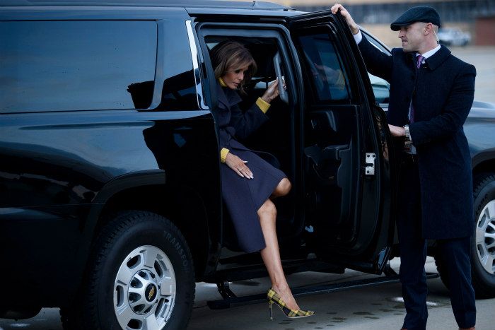 Melania Trump Manolo Blahnik