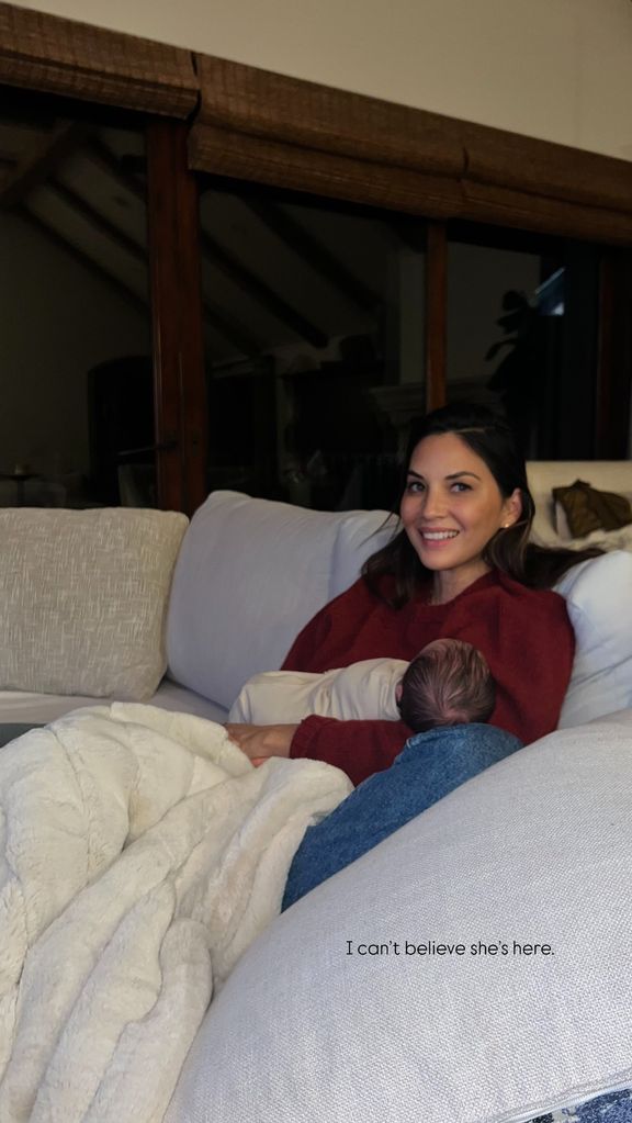 Olivia Munn excitedly shares new images of her newborn after becoming a mother through surrogacy