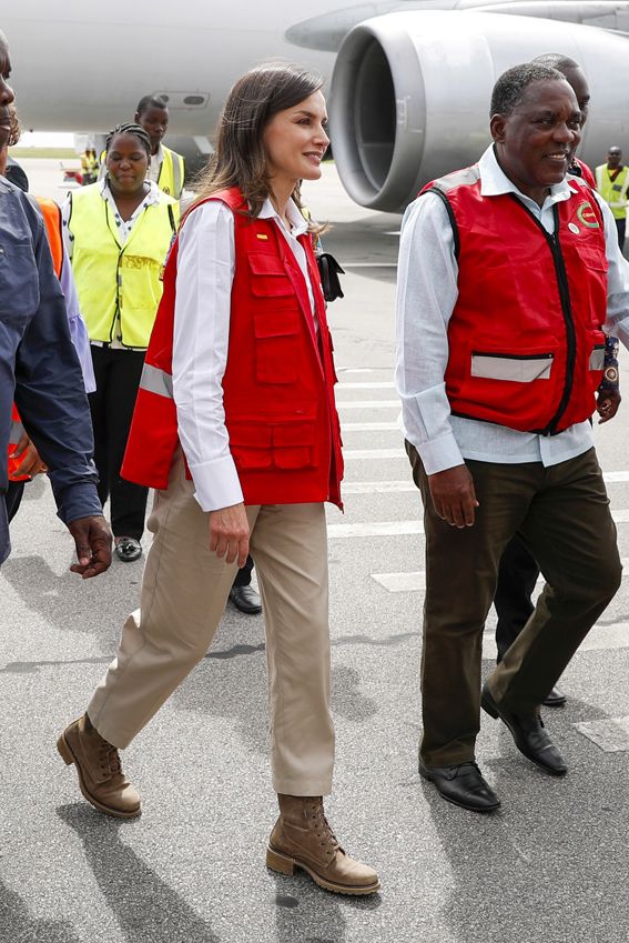 Letizia en Mozambique